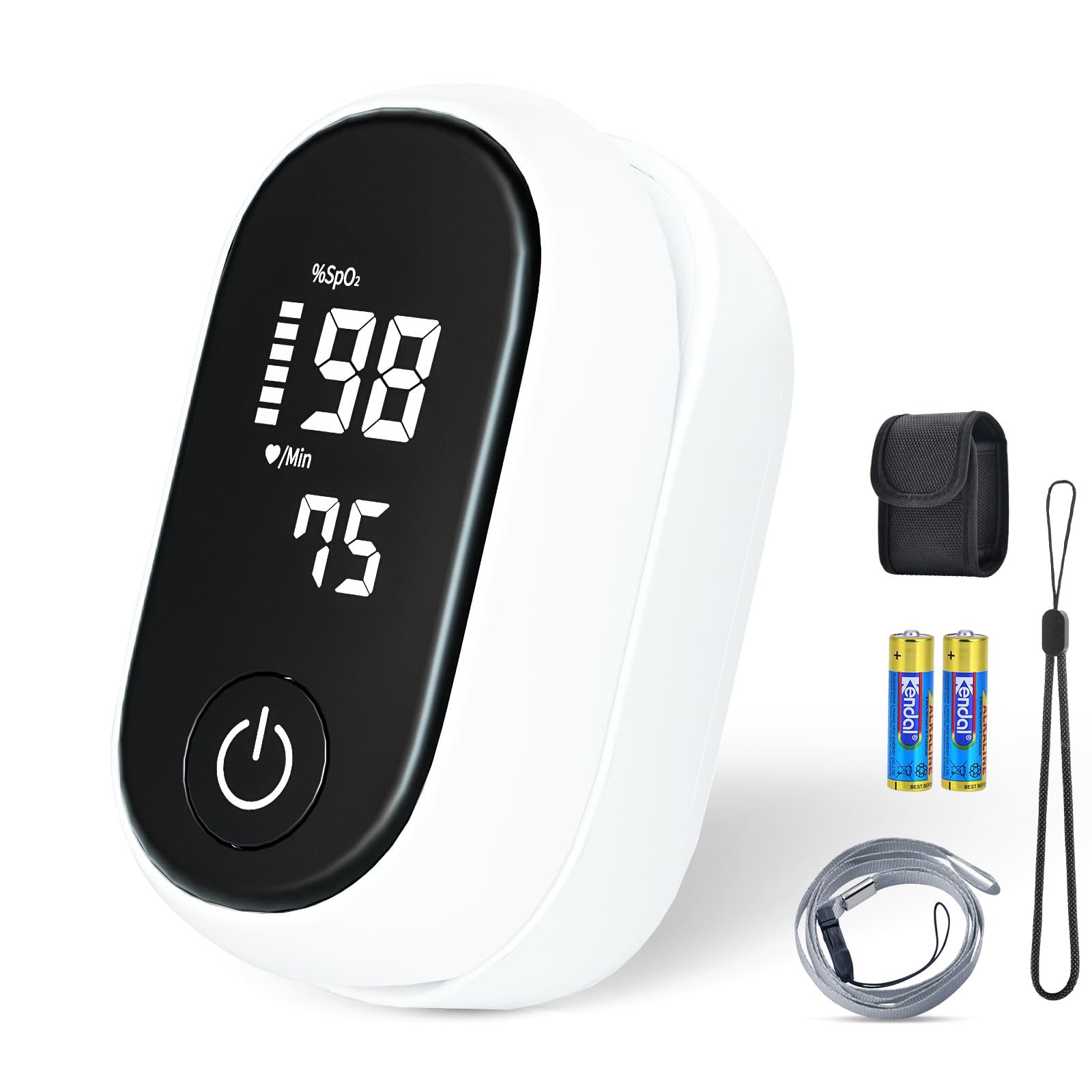 Amazon.co.jp: パルスオキシメーター 酸素濃度計 spo2/脈拍測定器 心拍